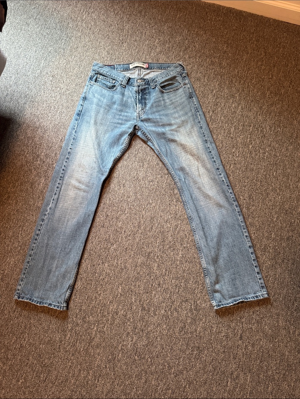 Levi Light Blue Men's Straight Jeans
